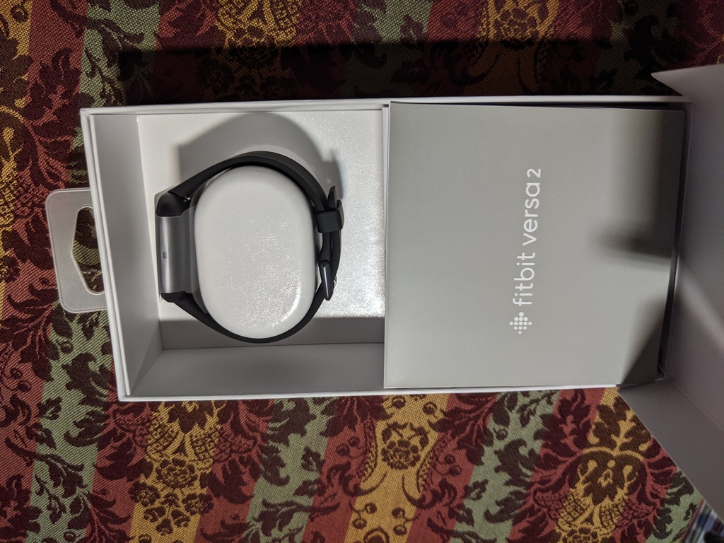 fitbit versa 2 unboxing and setup